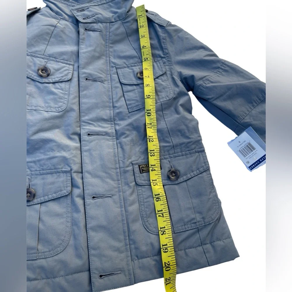 POLO RALPH LAUREN KID’S FIELD 
JACKET SIZE YOUTH SMALL (5) GREY - Picture 6 of 15